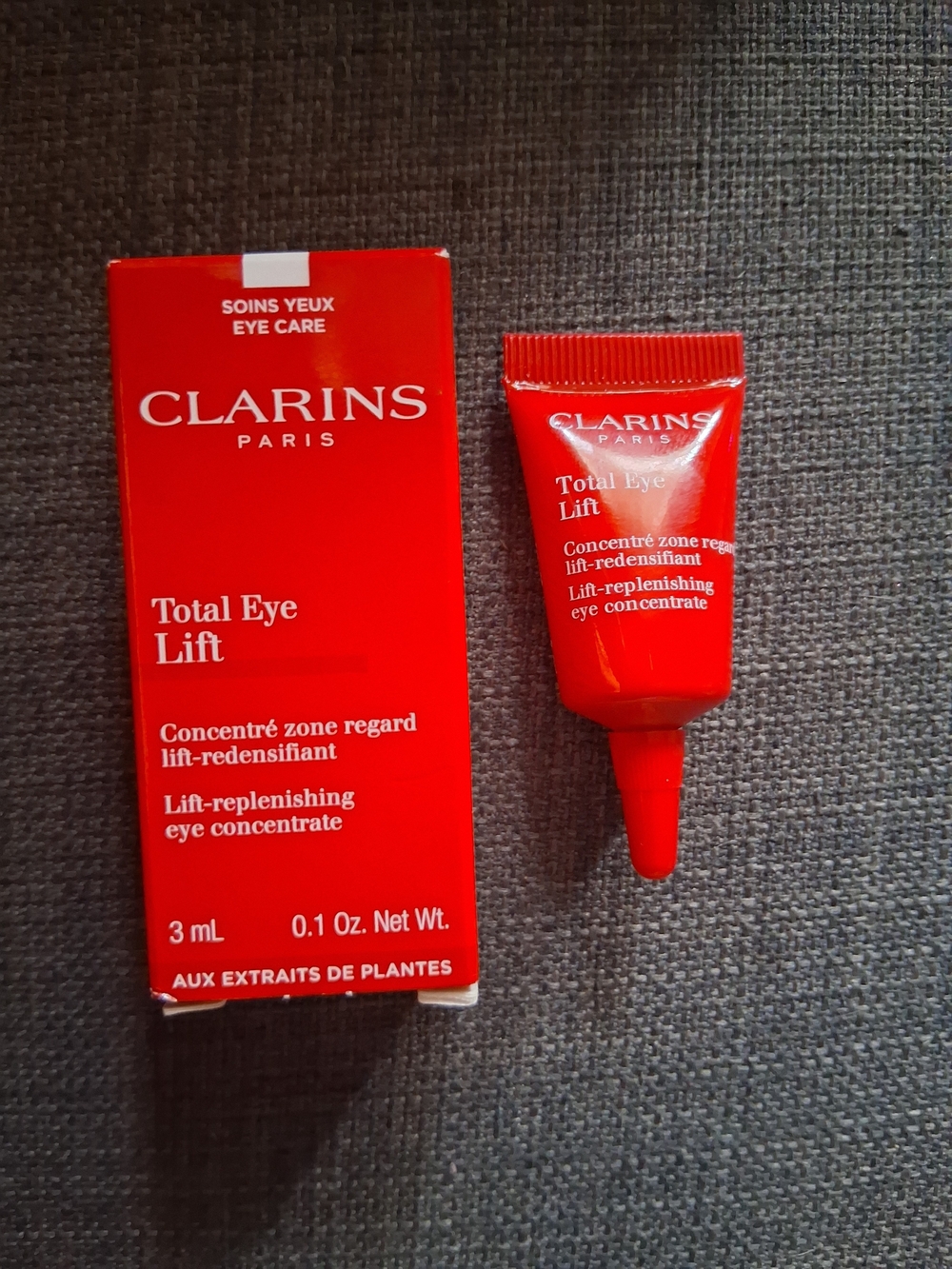 NEW Clarins Total Eye Lift Eye Concentrate 3ml Mini